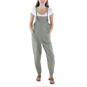 Vanilla Star Women's olive green drab Jumpsuit Size S Casual One-Piece Outfit